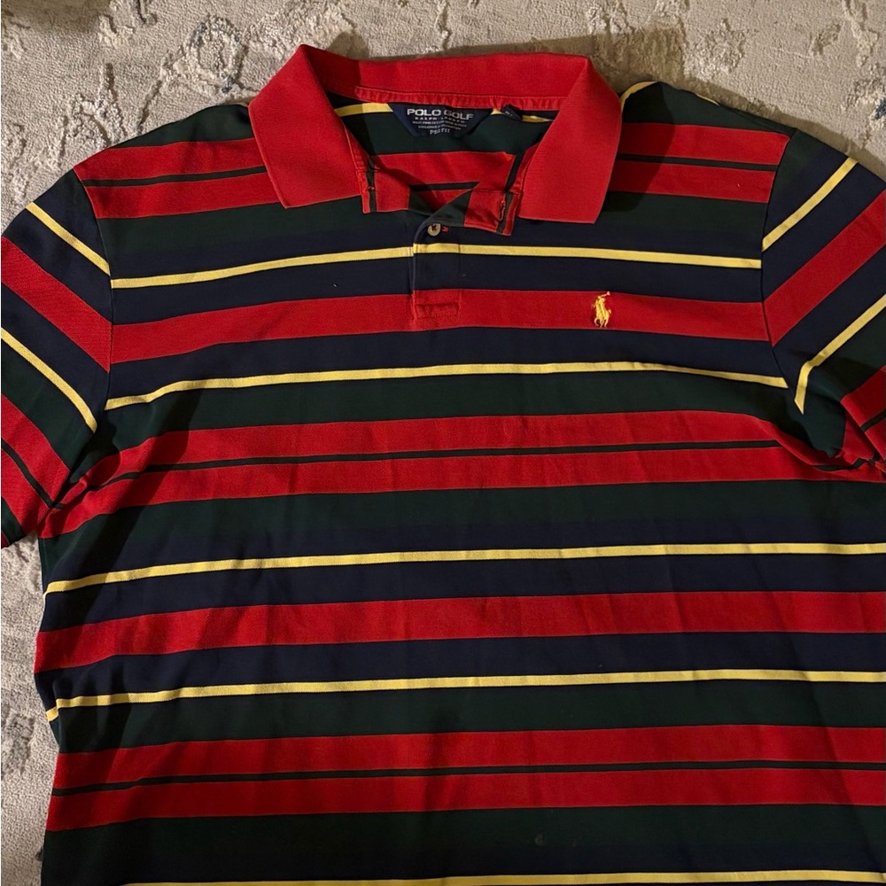 Polo by Ralph Lauren Men's Multicolor Striped Polo Shirt